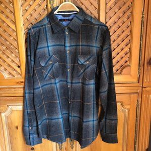 Stoic Mens long-sleeve flannel shirt - Size Medium